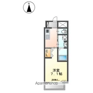 愛知県名古屋市千種区茶屋坂通2丁目【マンション】の間取り