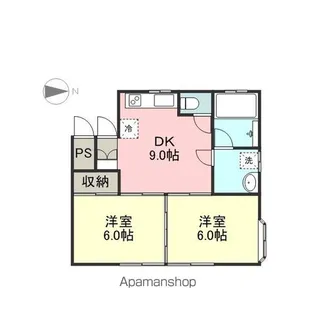 コーポノヴァ【101号室】の間取り