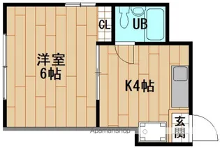 竹本ビル【3階】の間取り