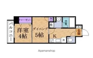 日神デュオステージ浅草松が谷【12階】の間取り