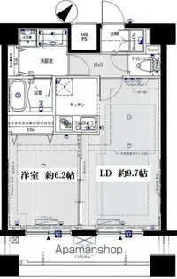 ARTESSIMO FONTE【11階】の間取り