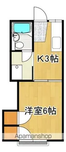 住吉ハイツ【205号号室】の間取り