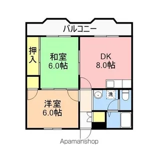 プレーゼときめきC【2階】の間取り