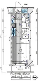 メインステージ板橋EAST【402号室号室】の間取り