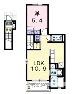 グランベルテⅤ【2階】の間取り