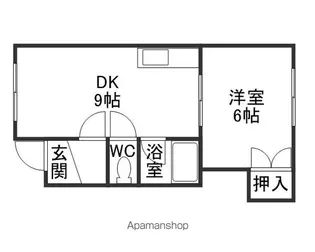 ハイツアイリス【3号室】の間取り