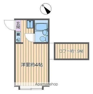 綾瀬パークハイム【1階】の間取り
