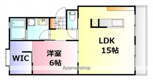 八木コーポ【4階】の間取り
