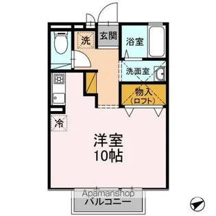 エクセル【2階】の間取り