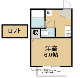 T’SハウスⅡ【2階】の間取り