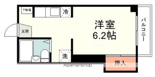 スカイハイツB【304号室】の間取り