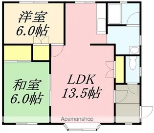 K&M【102号室】の間取り