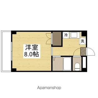 レジデンス春日町【7階】の間取り