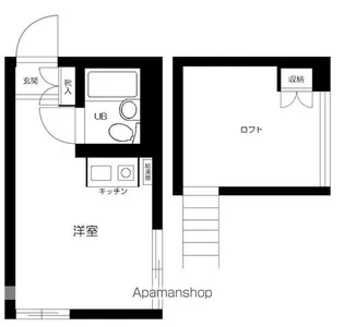 カルタス21駒場東大前【2階】の間取り