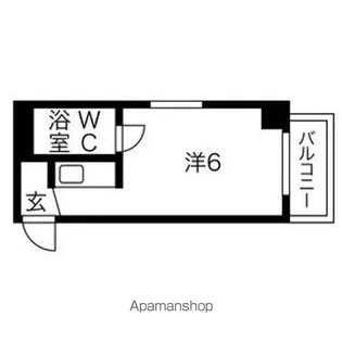 アーバンポイント富士見【3A号室】の間取り