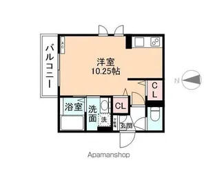 アムール舟橋北町【1階】の間取り