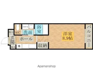 フォレストインサイドⅤ【4階】の間取り