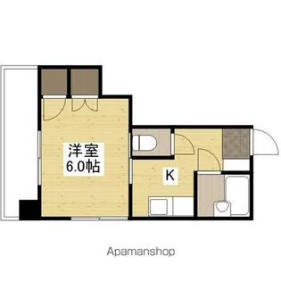 石井ビル【404号室】の間取り