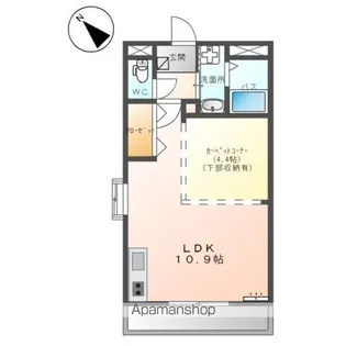 メルヴェーユ【2階】の間取り