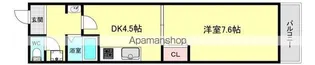 レジデンス豊【3階】の間取り