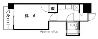 ダイアパレス比治山パークサイド【3階】の間取り