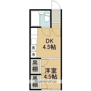 サトウハイツ【105号室】の間取り