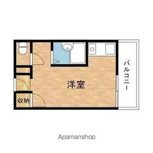 アルカディア【206号室】の間取り