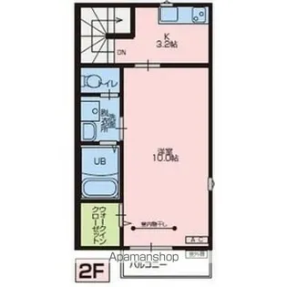 MIKOTO Ⅵ【2階】の間取り