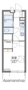 レオパレス鳥栖YS【306号室】の間取り