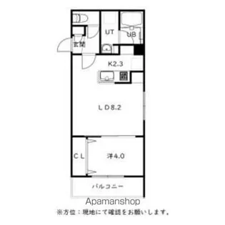 フェーラシュヴァル元町【1階】の間取り