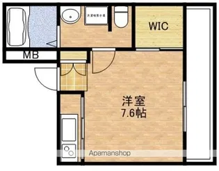 ドゥーエ江坂Ⅰ【9階】の間取り