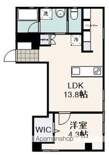 GRD BLD.(グラデビル)【302号室】の間取り