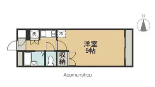 ウェルステージ木町通【8階】の間取り
