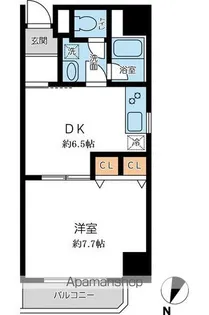 オーキッドレジデンス千葉中央【7階】の間取り