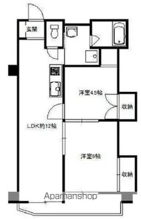 クレッセンド井の頭【203号室】の間取り
