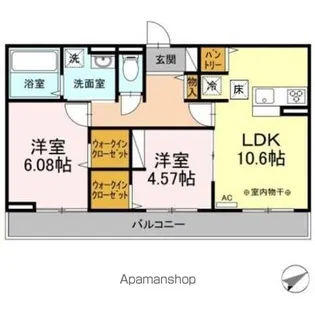 ロイヤルスター【1階】の間取り