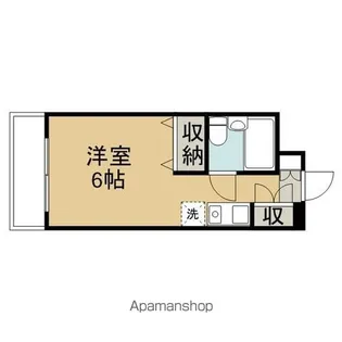 パークマンションワダ【102号室】の間取り