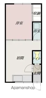 リバティコーポ【B5号室】の間取り