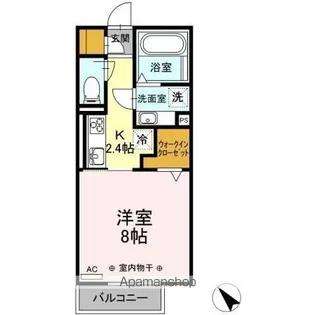コトーリベルテ【2階】の間取り