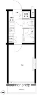 ルーブル早稲田六番館【3階】の間取り