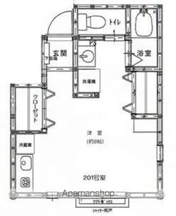 プランタン豊洲【301号室】の間取り
