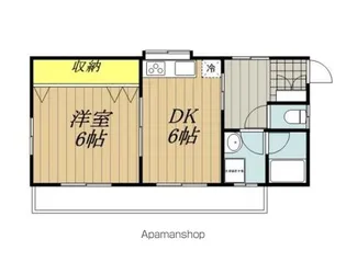H.M.マーブルⅡ【3-A号室】の間取り