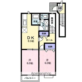 サラシティー【2階】の間取り