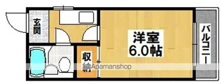 大阪府大阪市住吉区杉本1丁目【マンション】の間取り