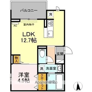 アルエット ロアン【3階】の間取り