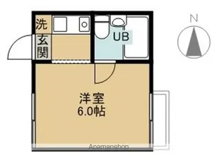 ルミエール旭【103号室】の間取り