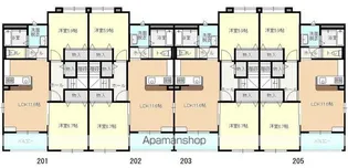 2LDKの間取り画像