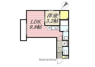 エクシト柏【1階】の間取り