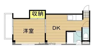 イズミハイム【202号室】の間取り