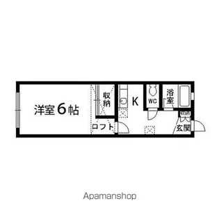 カーサM&M39【102号室】の間取り